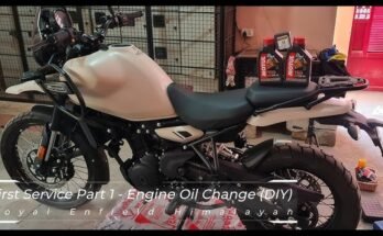 Changing Engine Oil In First Service