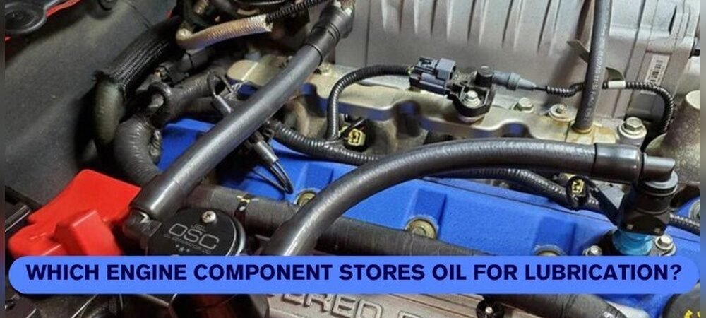 Engine Component Stores Oil For Lubrication