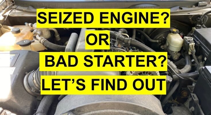 How To Check If Diesel Engine Is Seized