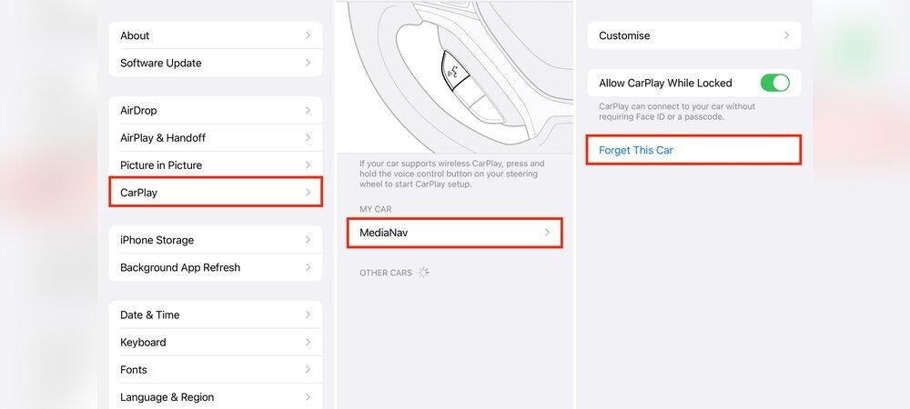 How to Disable Carplay