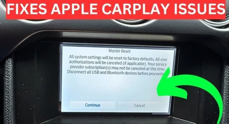 How to Fix Apple Carplay After Factory Reset
