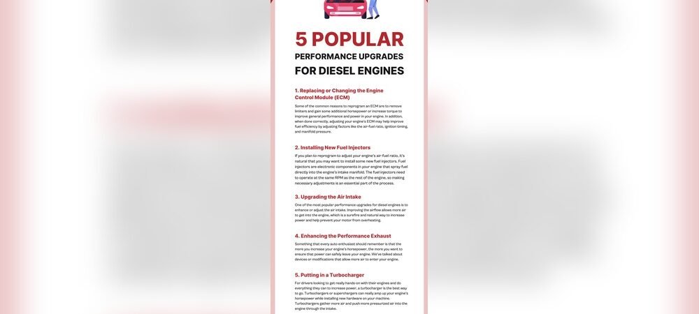 How To Improve Diesel Engine Performance