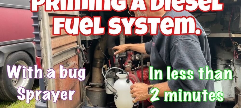 How To Prime A Diesel Engine
