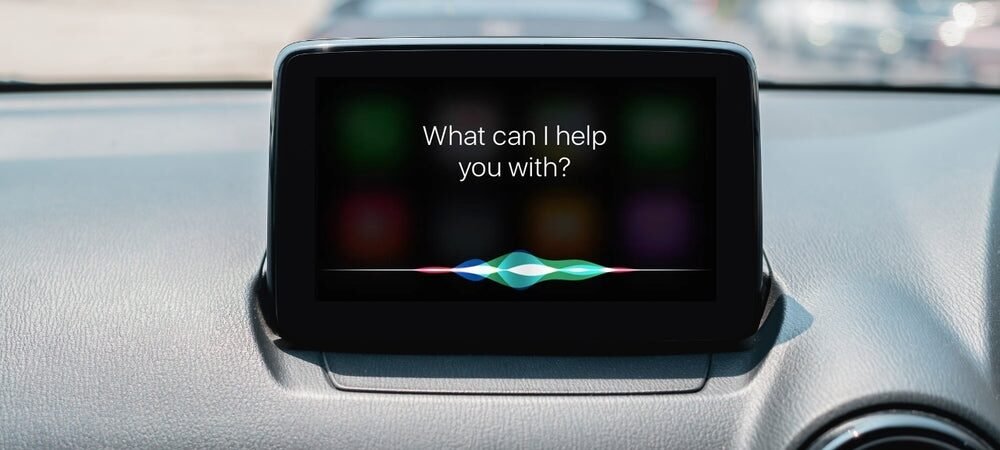 How to Use Siri With Apple Carplay