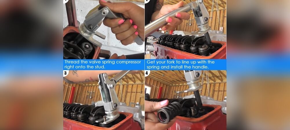 Right Valve Spring Compressor For Your Engine