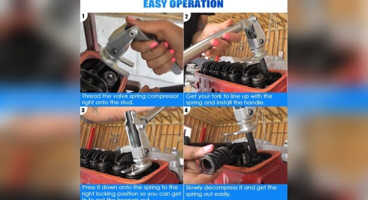Right Valve Spring Compressor For Your Engine
