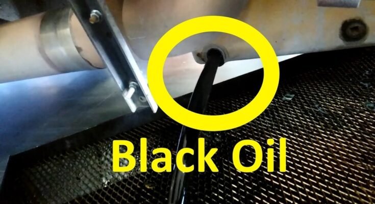 Why Does Diesel Engine Oil Turn Black