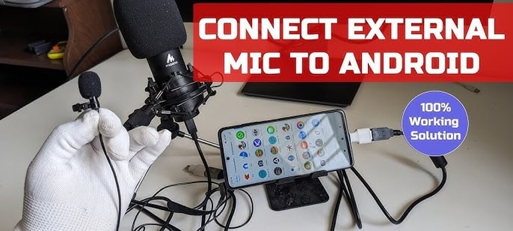 How to Connect External Mic
