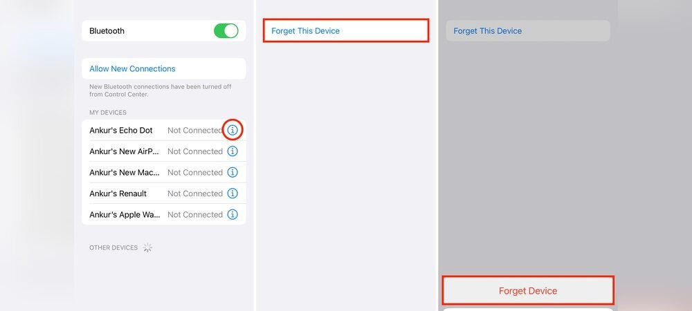 How to Delete Bluetooth Devices