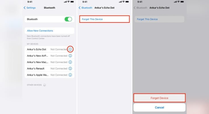How to Delete Bluetooth Devices