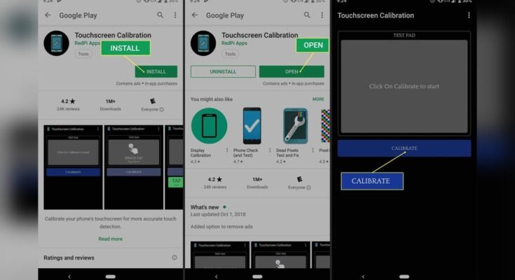 How to Fix Touchscreen Calibration