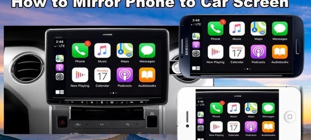 How to Mirror Phone on Car Stereo