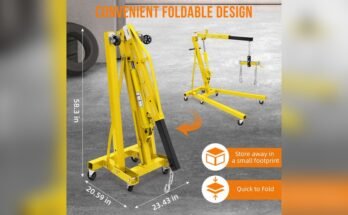 How to Store a Car Engine Hoist