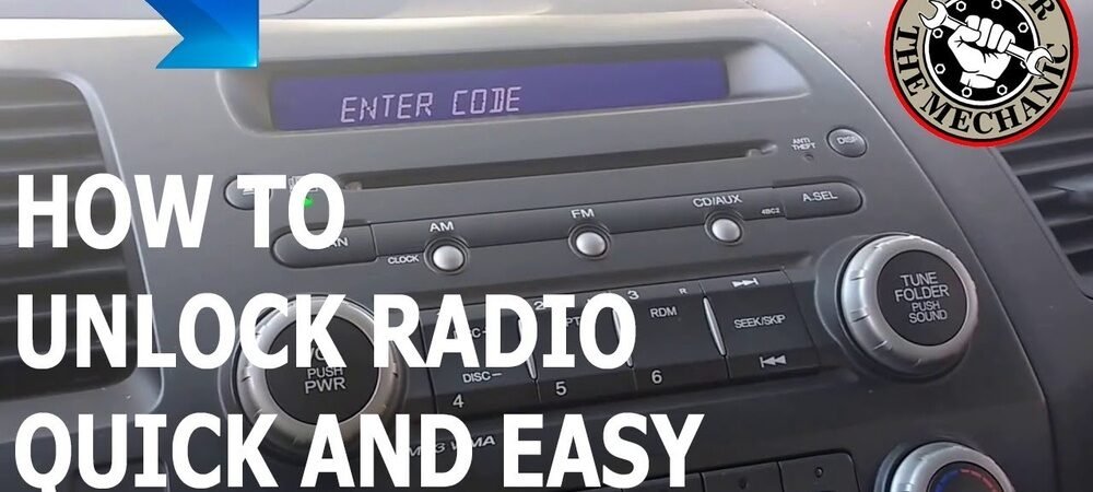 How to Unlock Car Stereo Code
