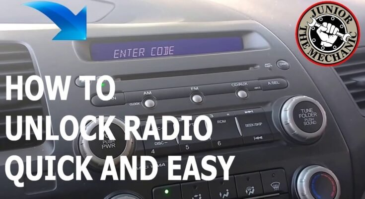 How to Unlock Car Stereo Code