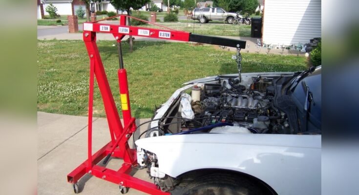 How to Use an Engine Hoist for Car Engine Removal