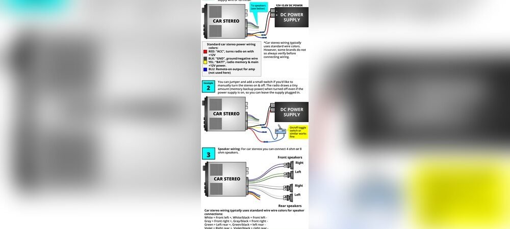 How to Wire a Car Stereo Correctly