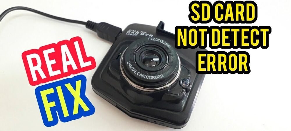Why Does My Dash Cam Say Sd Card Error