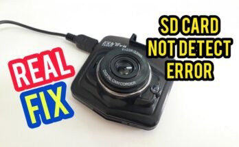 Why Does My Dash Cam Say Sd Card Error