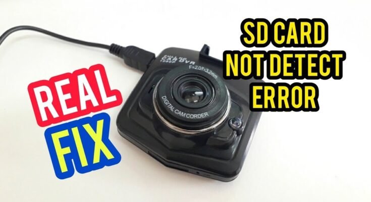 Why Does My Dash Cam Say Sd Card Error