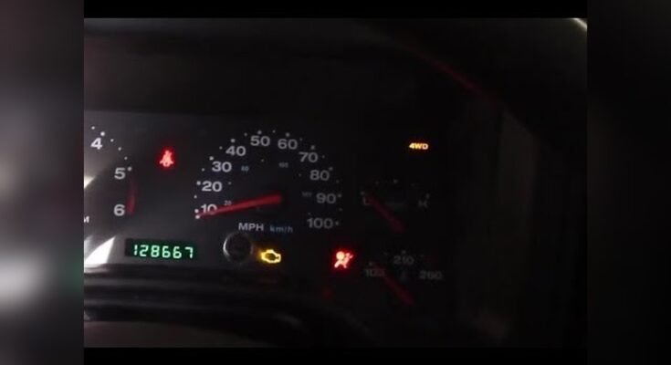 2006 Jeep Wrangler 4 Wheel Drive Light Not Working