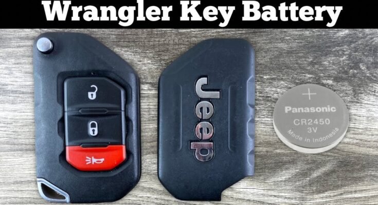How To Change Battery In 2019 Jeep Wrangler Key Fob