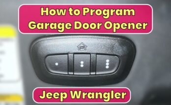 How To Program 2024 Jeep Wrangler Garage Door Opener
