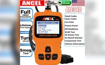 Can the Ancel Ad310 Perform an I/M Readiness Test?