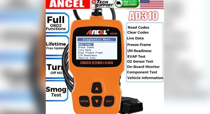 Can the Ancel Ad310 Perform an I/M Readiness Test?