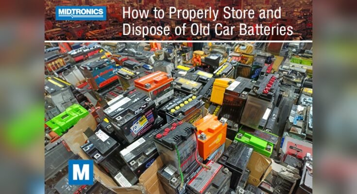 How Do You Safely Dispose of a Car Battery?
