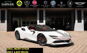 Does The Ferrari SF90 Stradale Require Premium Fuel