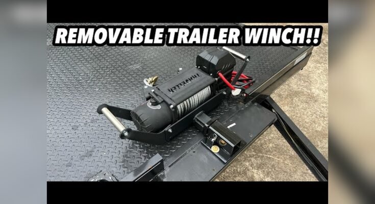 How to Mount a Winch on a Trailer