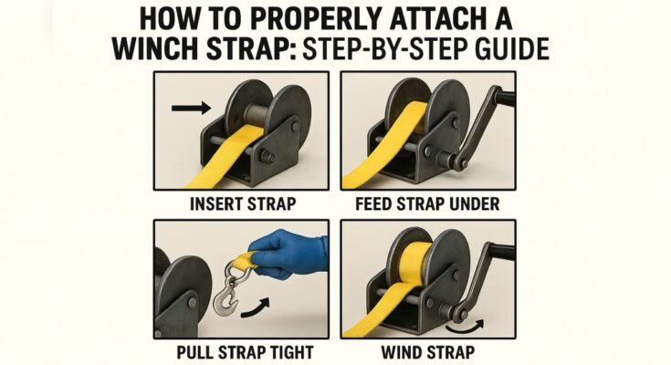 How to Use a Winch Strap