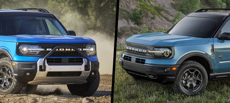 Ford Bronco Vs Bronco Sport