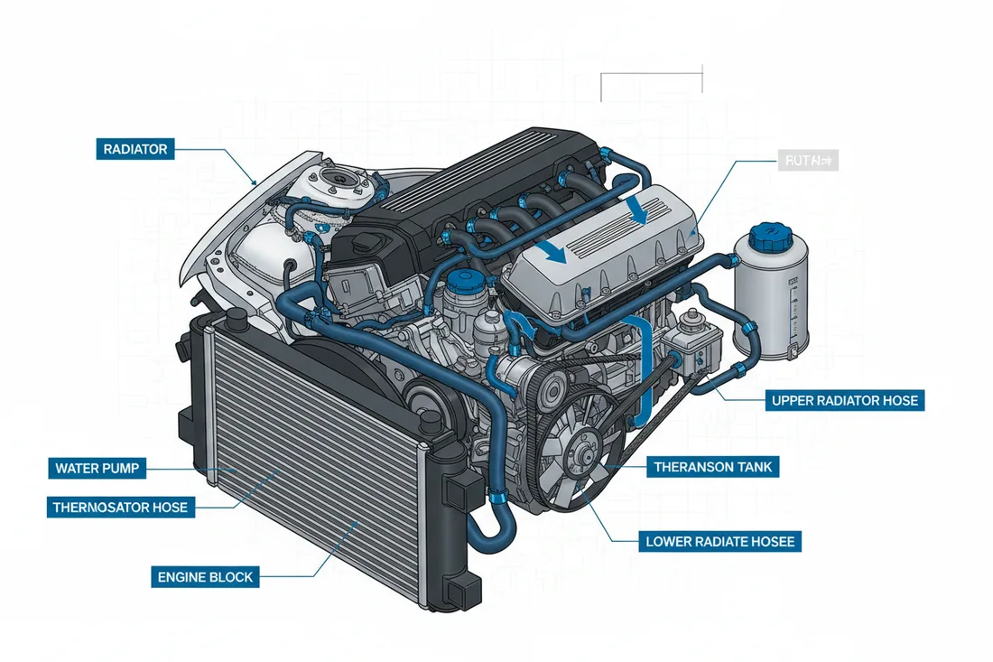 BMW cooling system