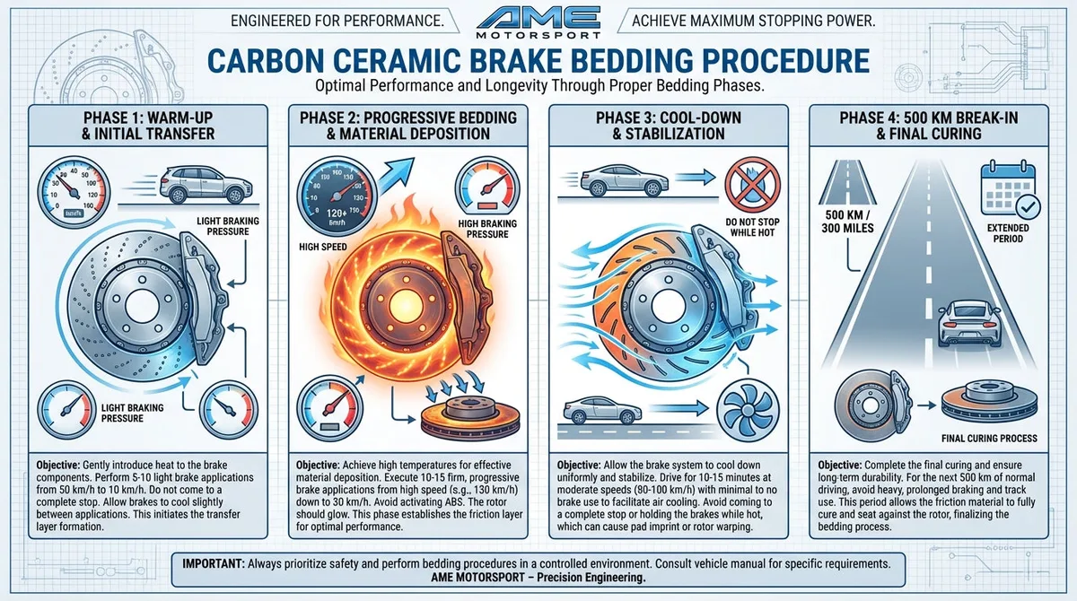 brake pad bedding-in