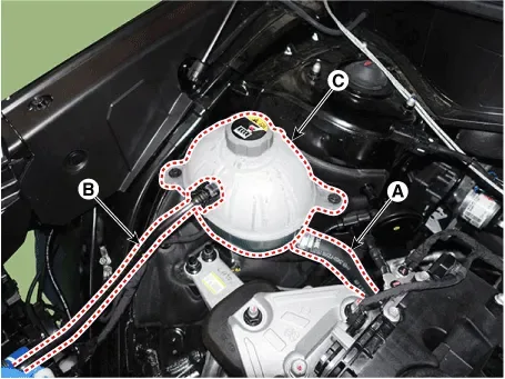 coolant reservoir