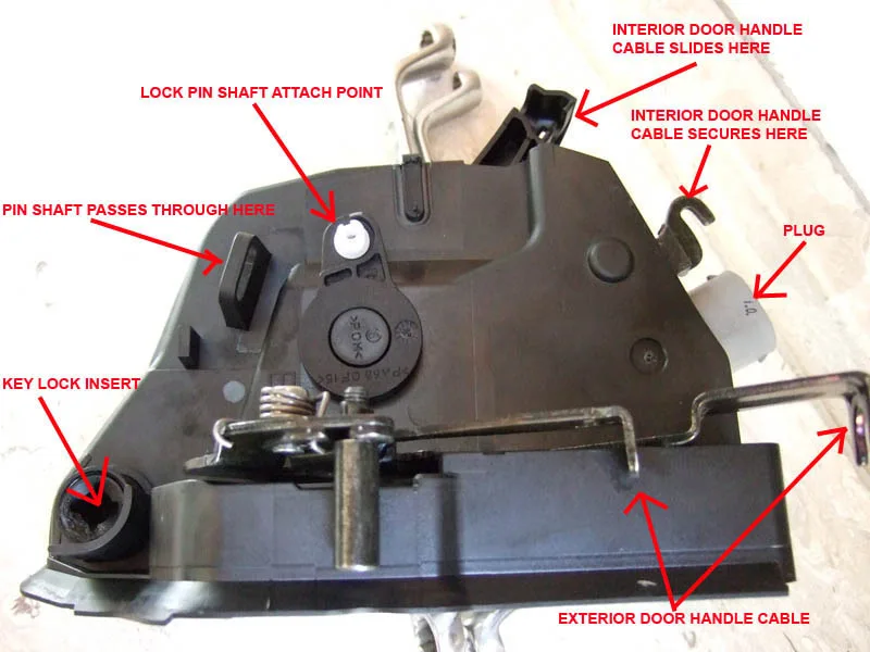 door lock actuator