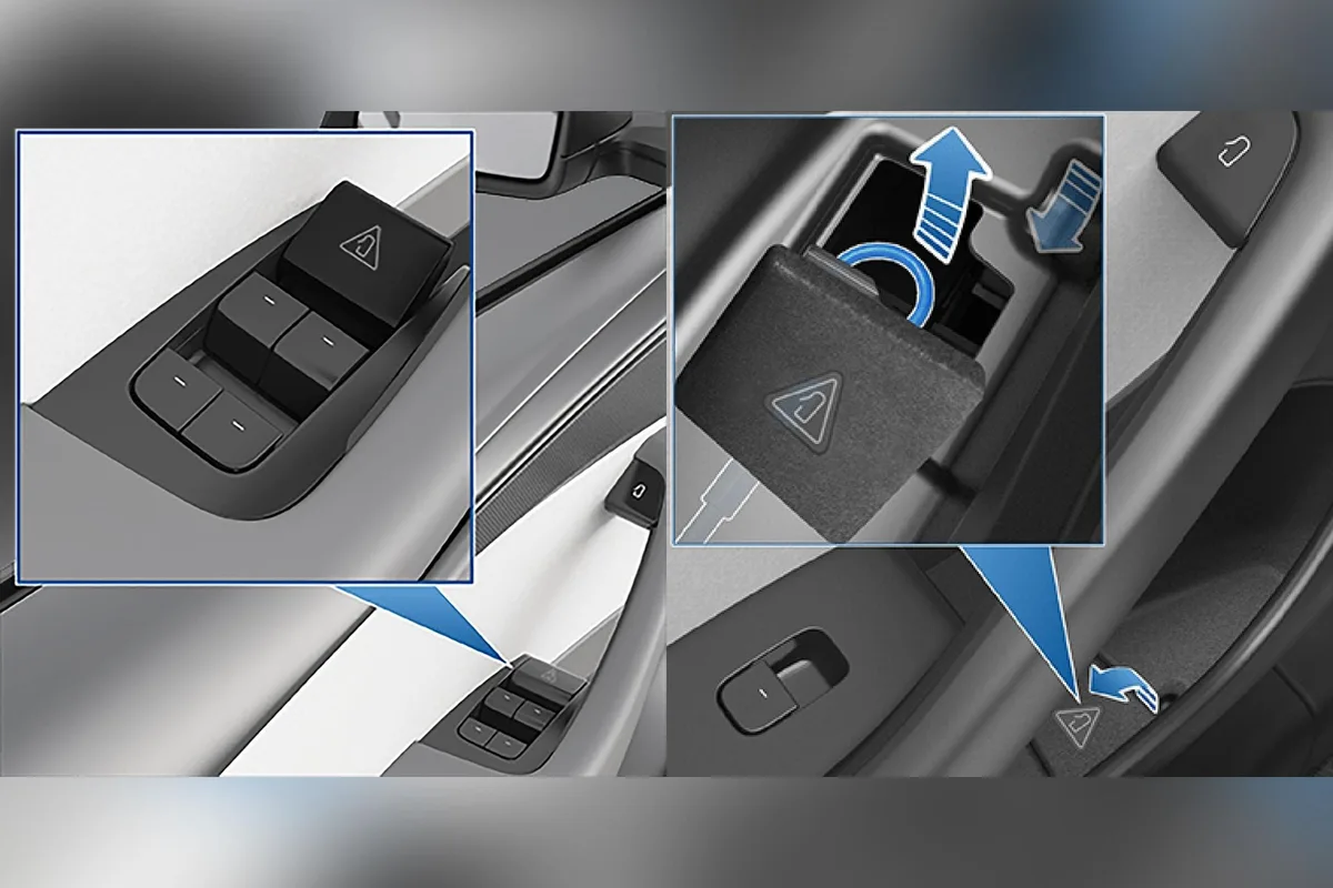 flush door handle actuator motor