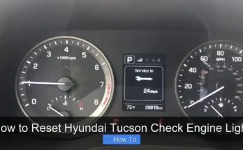 Hyundai Tucson check engine light
