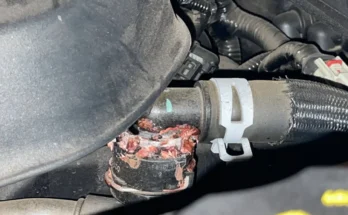 Jeep Wrangler coolant leak