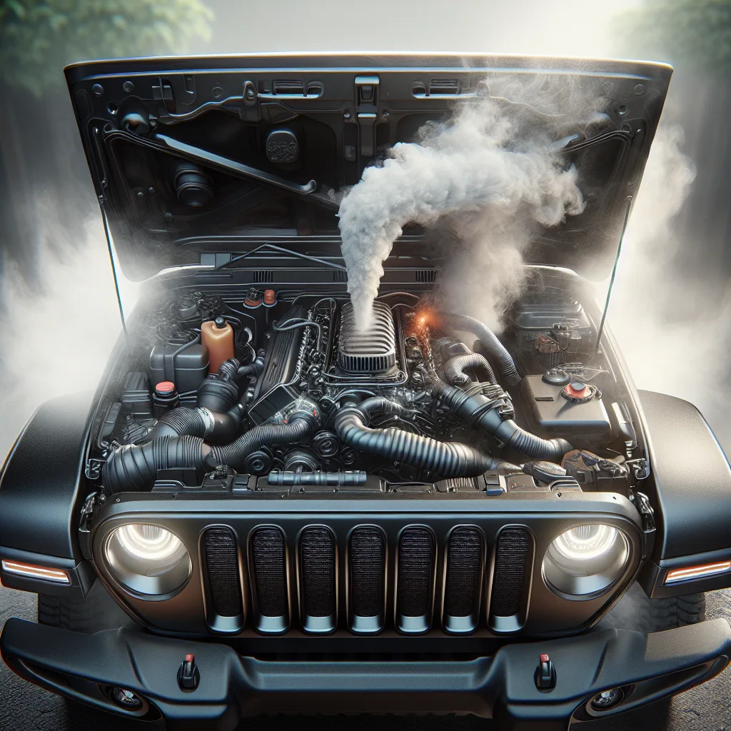 Jeep Wrangler engine overheating