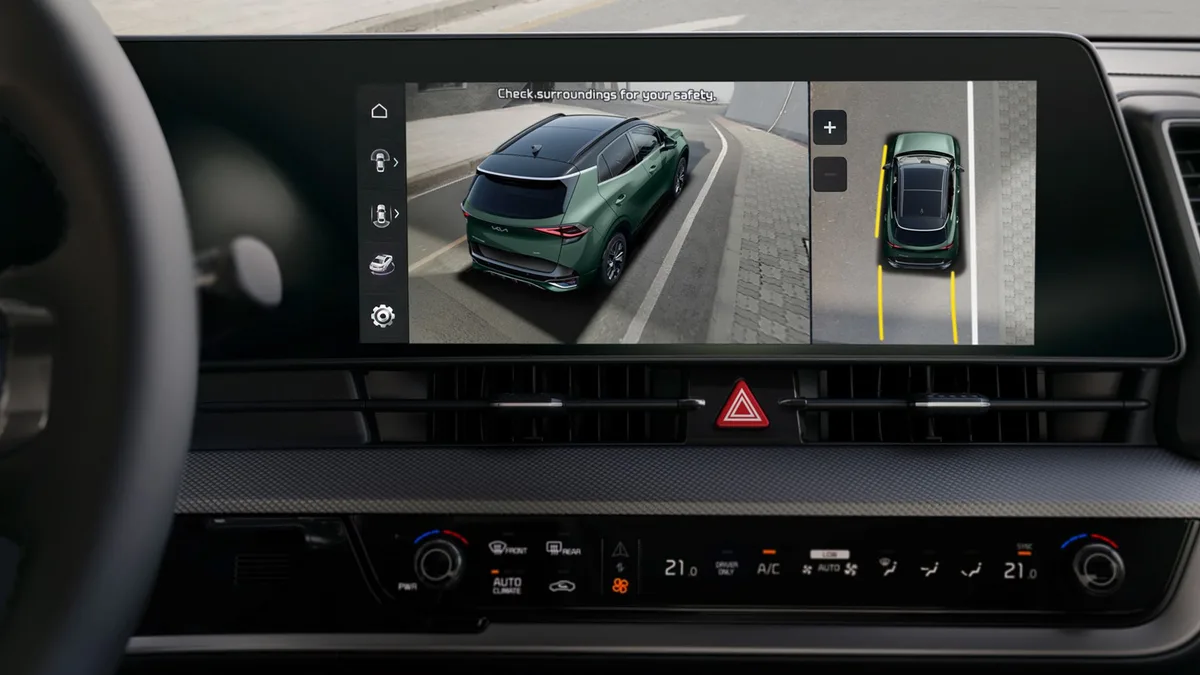Kia Sportage backup camera problem