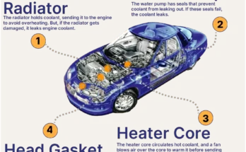 Car Coolant Leaking