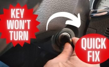 Car Key Won't Turn