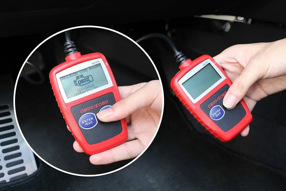 OBD-II diagnostic scanner
