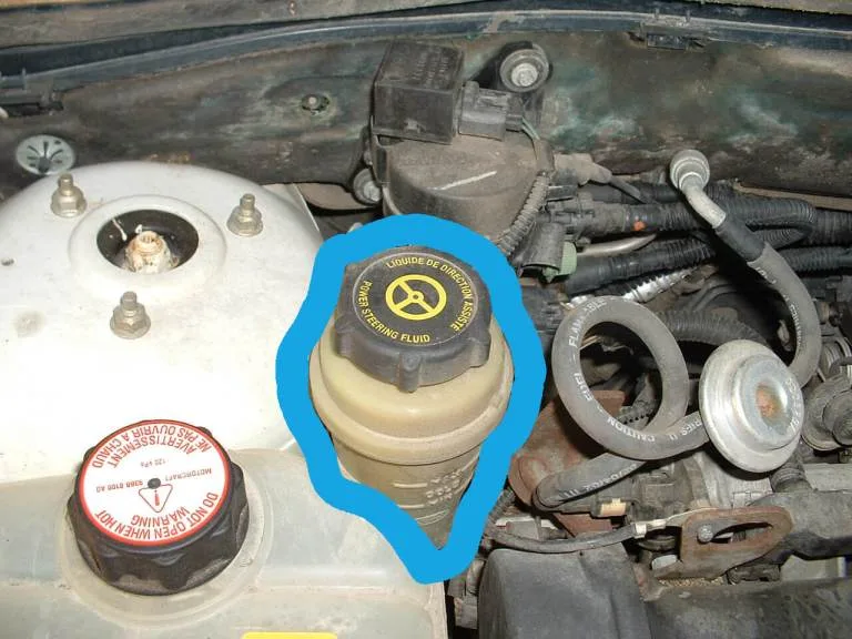 power steering fluid check