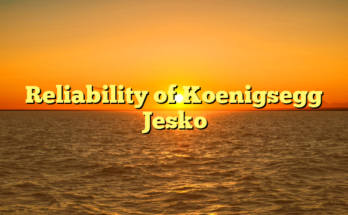 Reliability of Koenigsegg Jesko