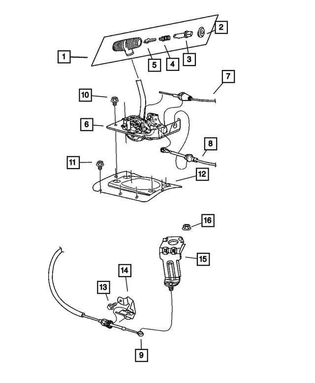 shift cable bushing