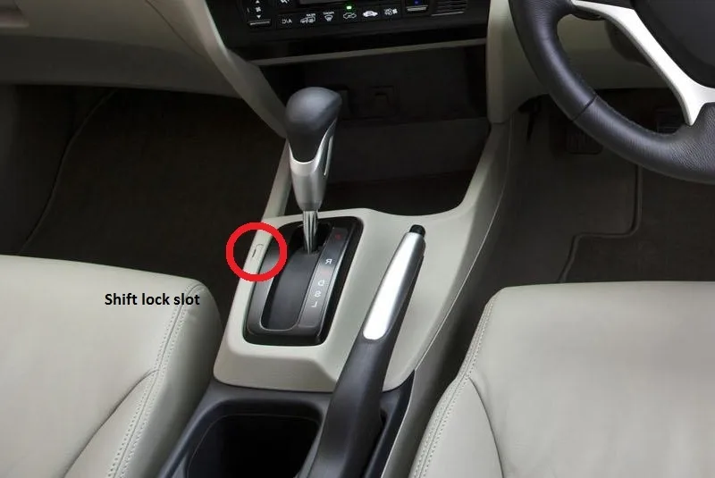 shift lock release